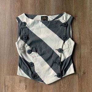 Vivienne Westwood Anglomania Stripe Vest